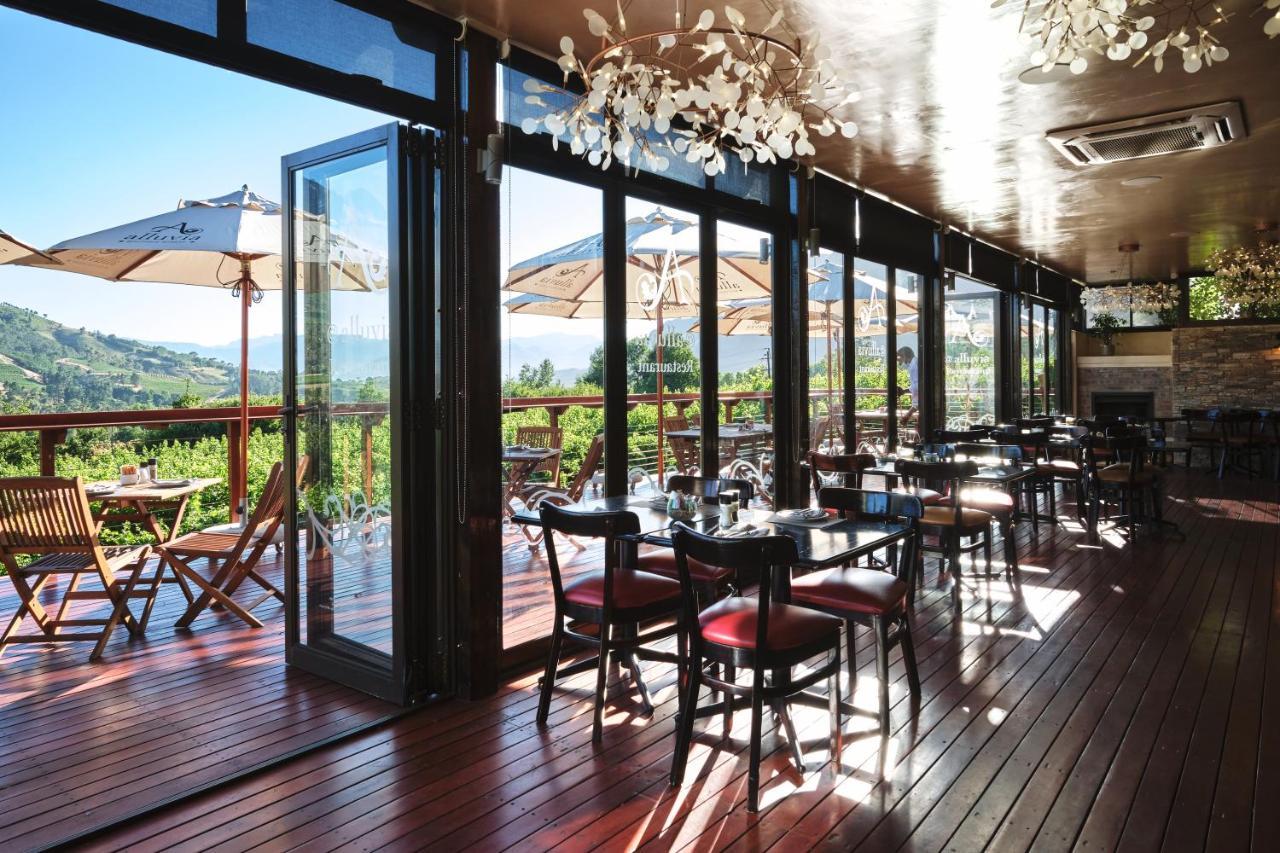 Alluvia Boutique Winery & Luxury Accommodation Stellenbosch Ngoại thất bức ảnh Restaurant